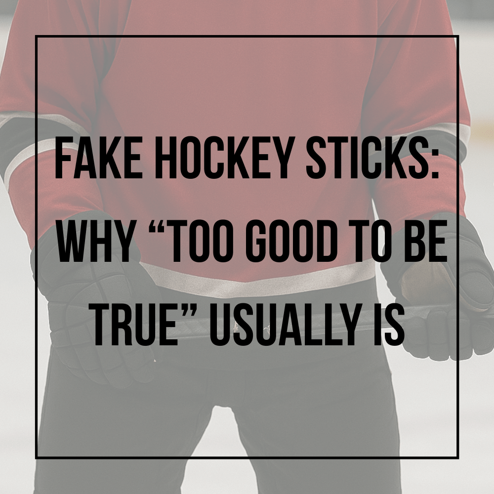 Fake Ice Hockey Sticks: Why “Too Good to Be True” Usually Is - WILLIES.CO.UK - ICE - INLINE - FIGURE