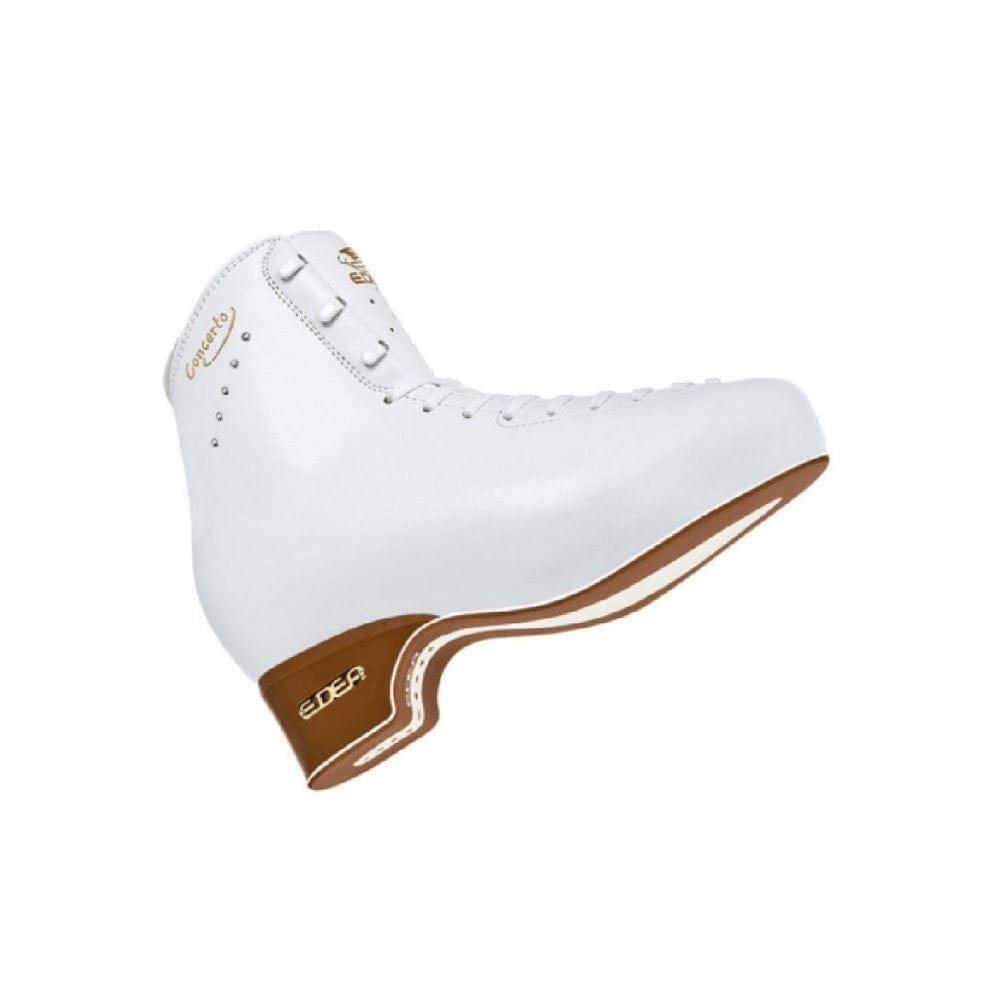 Edea Concerto Figure Boots Only - White - Figure Boots