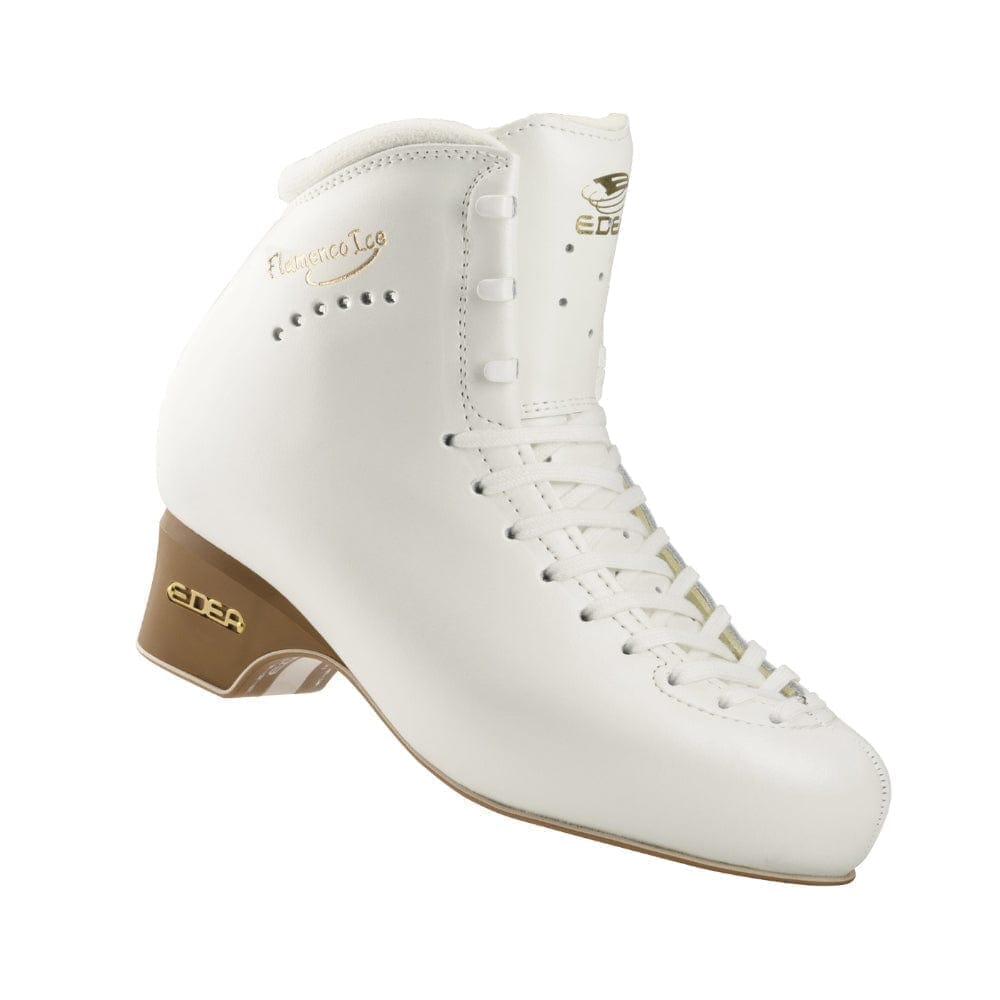 Edea Flamenco Figure Boots Only - White - Figure Boots