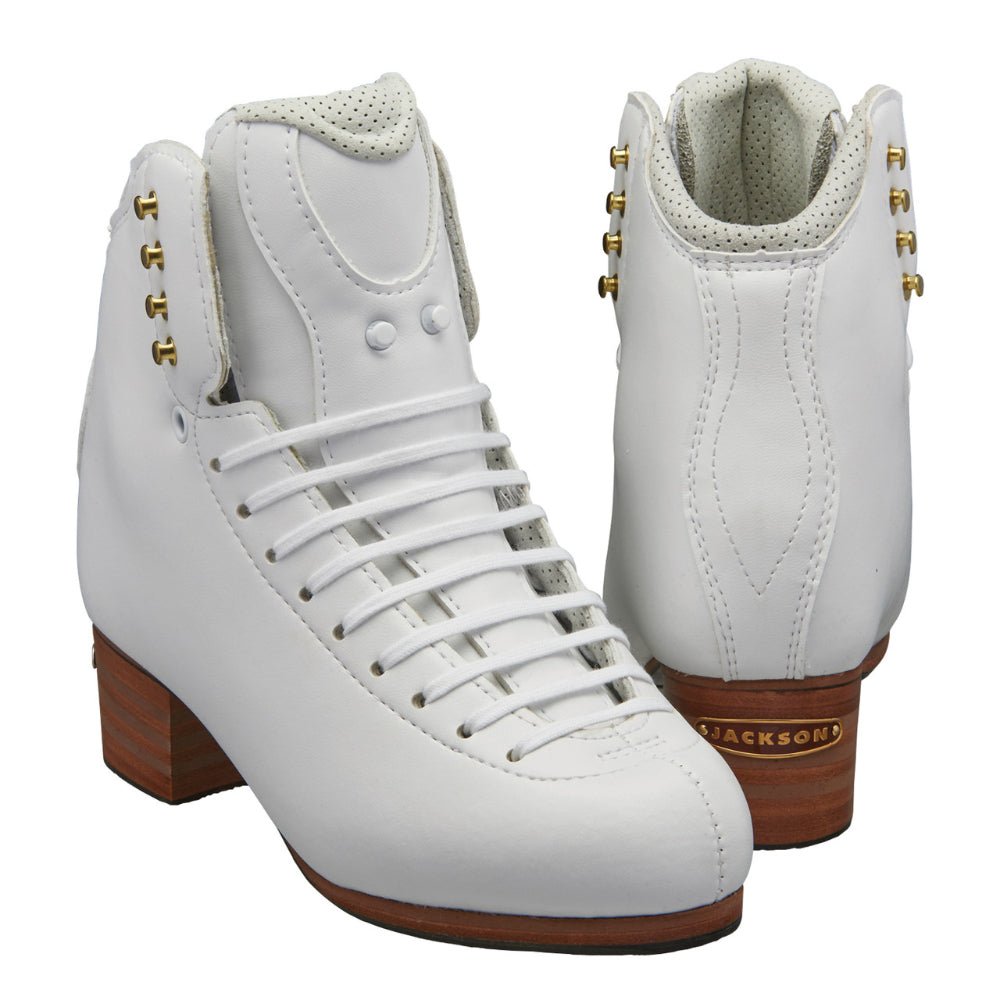 Jackson Elite DJ5200 Figure Boots Only - White - Figure Boots